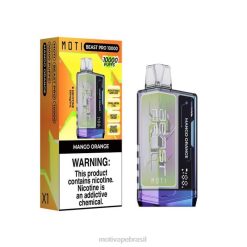 MOTI Vape Near Me 2Z02647 | MOTI Beast Pro vape descartável (5%, 10.000 baforadas) manga laranja
