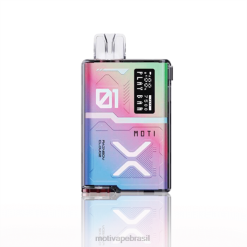 MOTI Vape Near Me 2Z02657 | MOTI Play Bar 7.500 vaporizadores descartáveis (5%, 7.500 baforadas) nuvem arco-íris