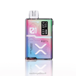 MOTI Vape Price 2Z02654 | MOTI Play Bar 7.500 vaporizadores descartáveis (5%, 7.500 baforadas) explosão de arco-íris tropical