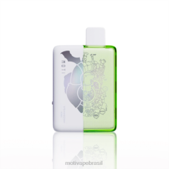 MOTI Vape Review 2Z02666 | MOTI Duo 9.000 vape descartáveis (5%, 9.000 baforadas) kiwi morango