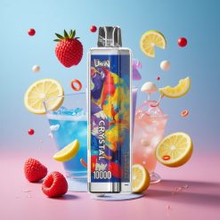 UWIN Crystal 10000 Puffs Blueberry Limonada Brasil Atacadista 18ml RGB
