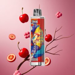 UWIN Crystal 10000 Puffs Cherry Berry (Cereja e Frutas Silvestres) 18ml Brasil Atacadista RGB