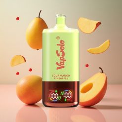 VapSolo Triple 30000 Puffs Manga Azeda Abacaxi 40ml Brasil Atacadista Tipo-C