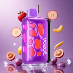 VOZOL RAVE 40000 Uva Gelo Brasil Atacadista 270° Design Vibrante 1000mAh
