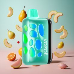 VOZOL RAVE 40000 Vape Descartável Menta Refrescante Brasil Atacadista 270° Brilho Vibrante