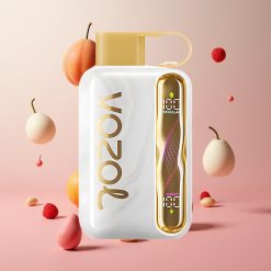 VOZOL STAR 40000 Puffs Pêssego Branco Framboesa Brasil Atacadista 1000mAh Type-C