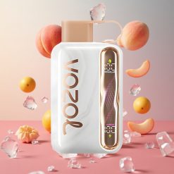 VOZOL STAR 40000 Puffs Pêssego Gelo Vape Descartável 1000mAh Brasil Atacadista
